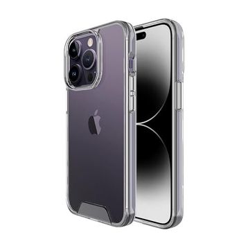 Bix iPhone 14 Pro Nebula Aqua Transparan Ultra Şeffaf Çizilmeye Dayanıklı Tam Kapsamlı Koruma Kılıf