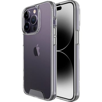 Bix iPhone 14 Pro Nebula Aqua Transparan Ultra Şeffaf Çizilmeye Dayanıklı Tam Kapsamlı Koruma Kılıf