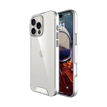 Bix iPhone 16 Pro Max Nebula Aqua Transparan Ultra Şeffaf Çizilmeye Dayanıklı Tam Kapsamlı Koruma Kılıf