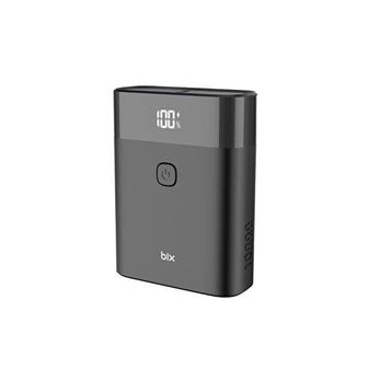 Bix PB20W 10.000 mAh Type-C USB Dijital Ekranlı Mini Siyah Powerbank