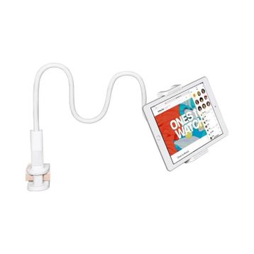 Bix Saiji Datura IS 100CM Akrobat Flexible Ayarlanabilir Beyaz Telefon Tablet Tutucu