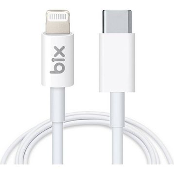 Bix Type-C Lightning Şarj ve Data Kablosu