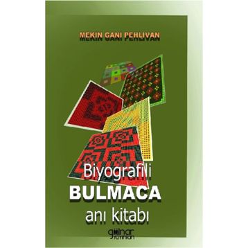 Biyografili Bulmaca Anı Kitabı - Mekin Gani Pehlivan - Gülnar Yayınları