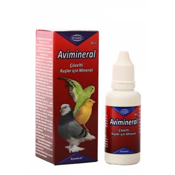 Biyoteknik Avimineral Kafes Kuşları İçin Sıvı Mineral