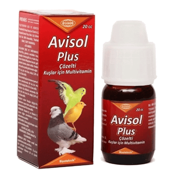 Biyoteknik Avisol Plus 20 cc Sıvı Kuş Vitamini