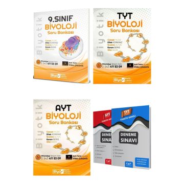 Biyotik Yayınları AYT Biyoloji Soru Bankası