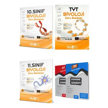 Biyotik Yayınları TYT Biyoloji Soru Bankası
