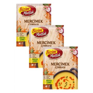 Bizim Mutfak 65 gr Mercimek Çorbası (3 adet)