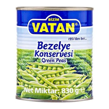 Bizim Vatan 830 gr Bezelye Konservesi