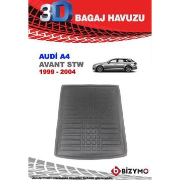 Bizymo Audi A4 B5 Kasa Avant STW 1999-2004 3D Bagaj Havuzu
