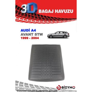 Bizymo Audi A4 B5 Kasa Avant STW 1999-2004 3D Bagaj Havuzu