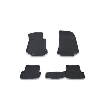 Bizymo Mercedes C Serisi W204 Sedan Plastik 2007-2013 Premium 3D Oto Bagaj Havuzu
