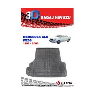 Bizymo Mercedes CLK W208 1997-2003 3D Bagaj Havuzu