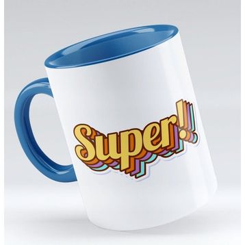 BK 1 Gift Super Tasarımlı Mavi Kupa Bardak