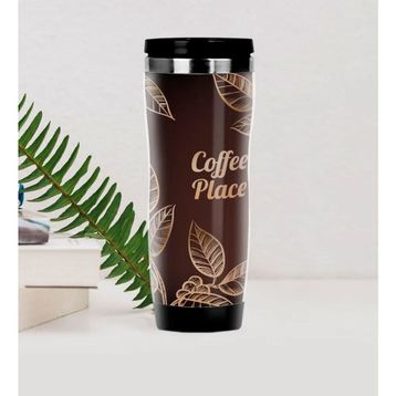 BK 11 Gift Coffee Tasarımlı Çelik Termos Bardak