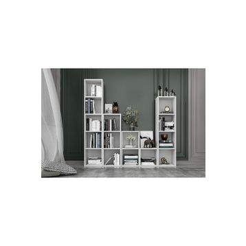 BK Concept 170 cm Beyaz KTP-1223 Raflı Basamaklı Kitaplık