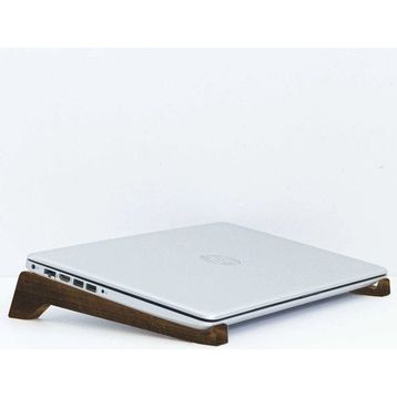 BK Gift Taşınabilir Ahşap Ceviz Notebook Laptop Standı