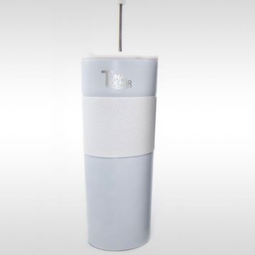 BK Kişiye Özel 3518 French Press Beyaz Paslanmaz Çelik 500 ml Termos