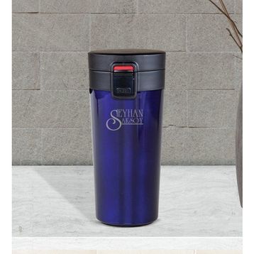 BK Kişiye Özel 5303 Lacivert Çelik 350 ml Termos
