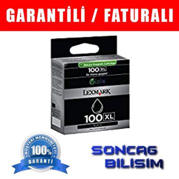 Bk Lexmark 100Xl Siyah Kartuş