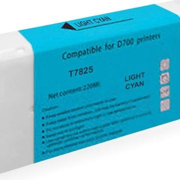 BK T7825 Epson Surelab SL- D700 Uyumlu Açık Mavi Kartuş