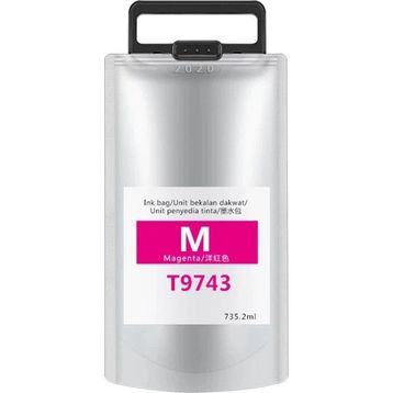 BK T9743XXL-C13T974300 Epson Kırmızı Muadil Kartuş