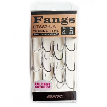 Bkk Fangs-62 UA 3'lü Olta İğnesi