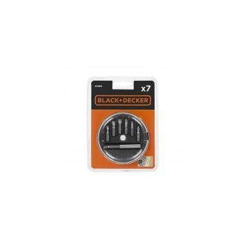 Black & Decker A7090 7 Parça Vidalama Uç Seti