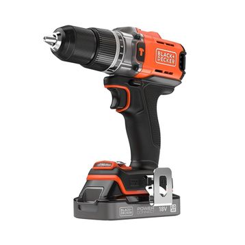 Black & Decker BCD383D1XK-QW 18V 2 Ah Akülü Darbeli Matkap