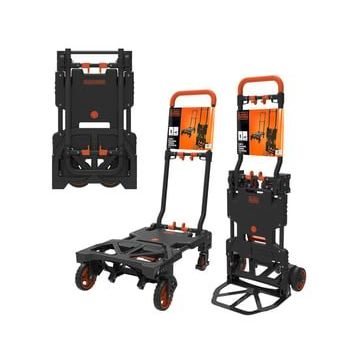 Black & Decker BH206 55/120 kg Çok Fonksiyonlu Katlanır El Arabası