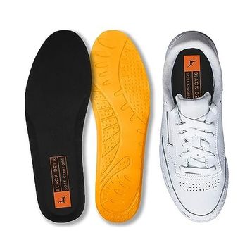 Black Deer Technology X30 Soft Comfort Siyah - Turuncu Ortopedik Tabanlık
