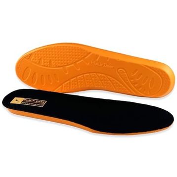 Black Deer Technology X30 Soft Comfort Siyah - Turuncu Ortopedik Tabanlık
