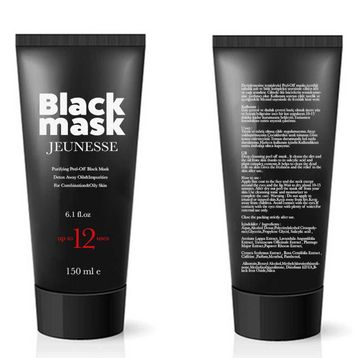 Black Jeunesse 150 ml Siyah Maske