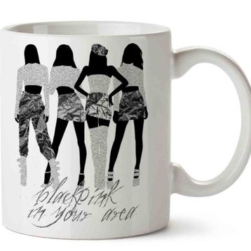 Black Pink İn Your Area Baskılı Kupa
