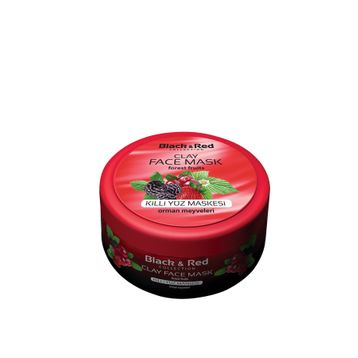 Black & Red 400 ml Orman Meyveli Yüz Kil Maskesi