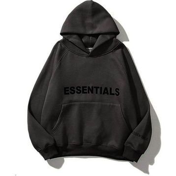 Black Sokak Antrasit Essential Baskılı Unisex Sweatshirt