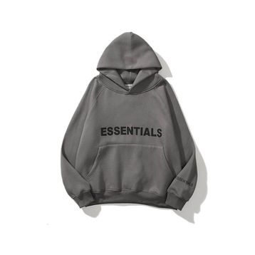 Black Sokak Antrasit Essential Baskılı Unisex Sweatshirt