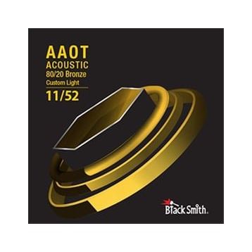 Blacksmith AABR-1152 Siyah Custom Light Akustik Gitar Teli