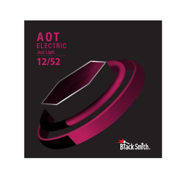 Blacksmith ANW-1252 Siyah Jazz Light Elektrogitar Teli