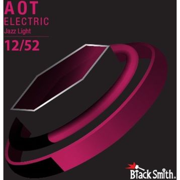 Blacksmith ANW-1252 Siyah Jazz Light Elektrogitar Teli