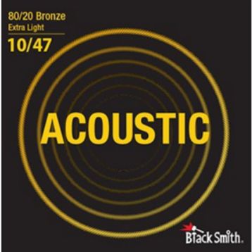 Blacksmith BR-1047 Extra Light 010 - 047 Beyaz Acoustic Tel