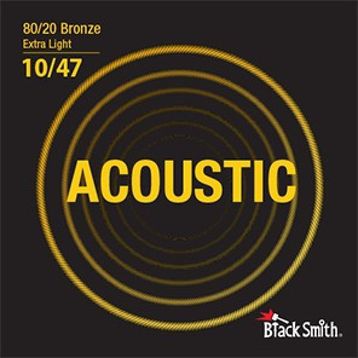 Blacksmith BR-1047 Extra Light 010 - 047 Beyaz Acoustic Tel