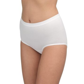 Blackspade 1307 Beyaz Yüksek Bel Slip Kadın Külot