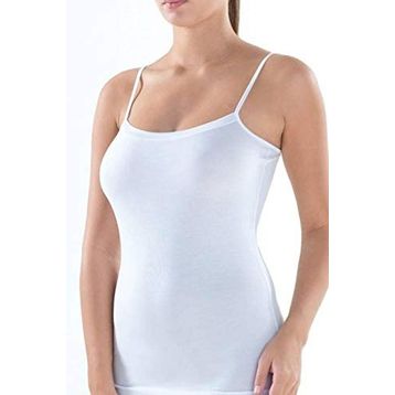 Blackspade 1404 Krem Aura Satin Kadın İnce Askılı Atlet