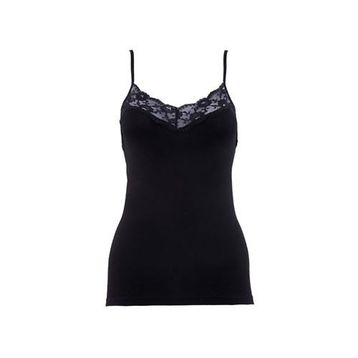 Blackspade 1984 Private Lace Siyah Kadın Atlet