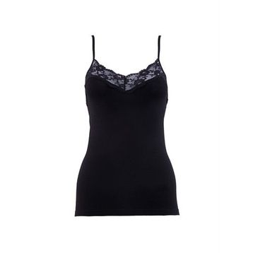Blackspade 1984 Private Lace Siyah Kadın Atlet