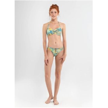 Blackspade 8622 Mavi Kadın Şal Desenli Bikini Takımı