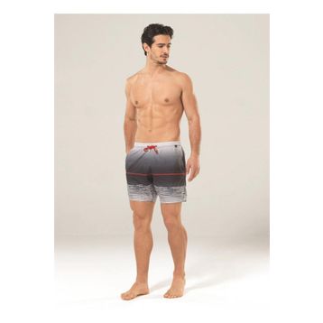 Blackspade 8824 Siyah Beyaz Erkek Şort
