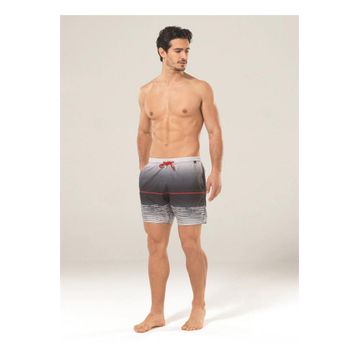 Blackspade 8824 Siyah Beyaz Erkek Şort