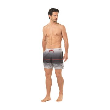 Blackspade 8824 Siyah Beyaz Erkek Şort